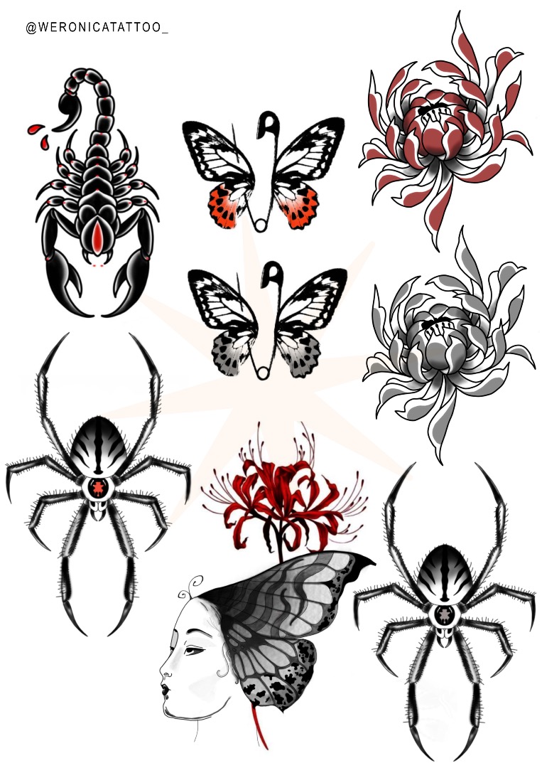 Folha de flashes com variações de valores.