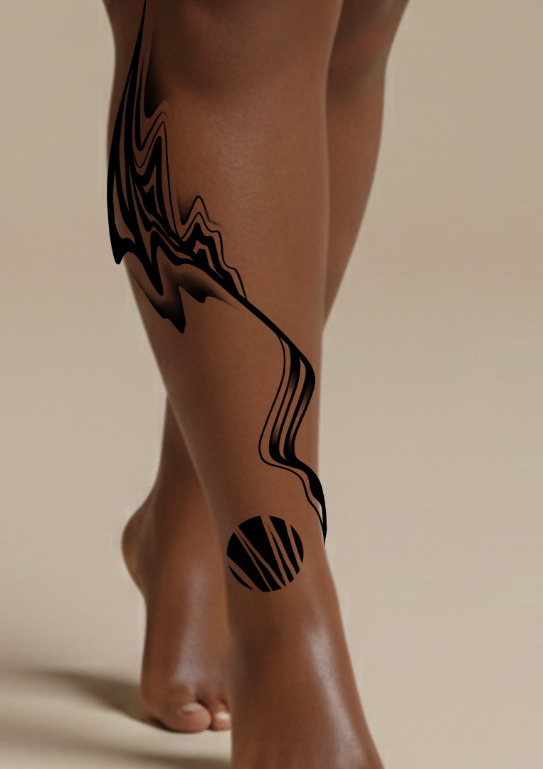 Abstrato Curso de Rio. Sugestão: canela.