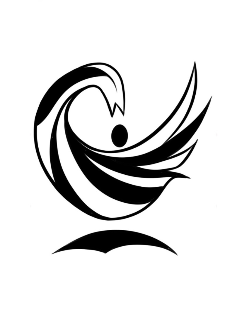 Pássaro sankofa. 6 a 12cm